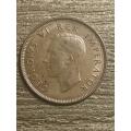 1942 *** 1/2 Penny *** A/unc  under R100