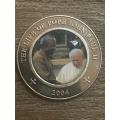 2004 *** Somalia 25 Shilling  *** Features Pope John Paul II and Mandela