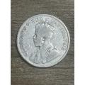 1927 *** 2 shilling *** decent filler, hard coin to find