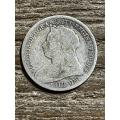 1897 *** British Shilling *** Filler silver coin