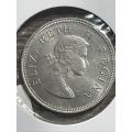 1960 *** 2 1/2 Shilling  *** Scarce mintage of 12168