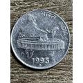 1995 *** India 50 Paise  *** vf condition