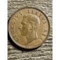 1952 *** 1/2 Penny *** a/unc under R40