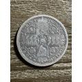1849 *** Victorian 2 Shilling *** Fine condition at best