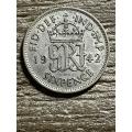 1942 *** British 6P *** collectable *** please view photo