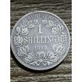 1893 *** Shilling *** vf condition *** scarce coin