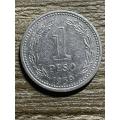 1959 *** argentina 1 peso *** collect world coins