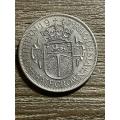 1947 *** Rhodesia  2 1/2 Shilling  *** looks unc *** mintage of 3582