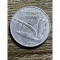 1951 *** Italian 10 Lira *** Aluminium coin