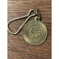 1999 GRC Commemoration of the Centenary of Minting the Overstamped 1 pound in 1899, key ring