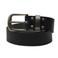 Genuine Cowhide 4mm Thick leather belt - Choose Black, Dark brown or Tan - Handmade in South Africa!