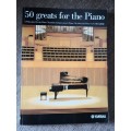 50 GREATS FOR THE PIANO -PAPERBACK (2000)
