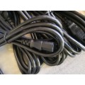 28x Male to Female Power Extension Cables  (sold as a lot!)