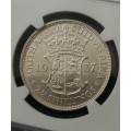 1937 2.5 Shilling!! Rare!! NGC Graded! From R1!! Excellent Collectors Item!!