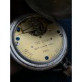 RARE!! Antique Early 1900 Silver JW. Benson, London Pocket Watch!!