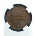 1933 Half Penny!! NGC!! Less than 64000 Minted!! Upgrade or Invest!! Today!!