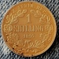 1897! Shilling!! Rare!! R1-Start!! Snap Friday!!