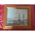 Nautical sailing ships   A smart souvenir collection of 4 smart display frames of famous ships