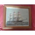 Nautical sailing ships   A smart souvenir collection of 4 smart display frames of famous ships