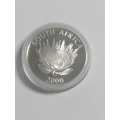2000 Silver Protea One Rand PROOF