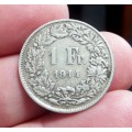Swiss 1 Francs 1914