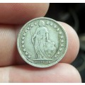 Swiss 1/2 Franc 1909