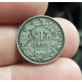 Swiss 1/2 Franc 1920