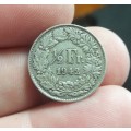 Swiss 1/2 Franc 1942