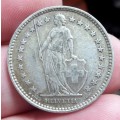 Swiss 2 Francs 1920