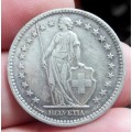 Swiss 2 Francs 1944