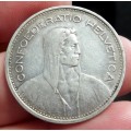 Swiss 5 Francs 1932