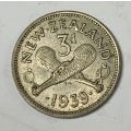 New Zealand 1 Shilling 1943