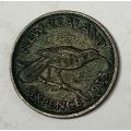 New Zealand Sixpence 1933