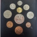 1951 Festival of Britain Coin Set (Circulated 2`6 coin)