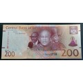 Lesotho 200 Maloti 2021 UNC condition