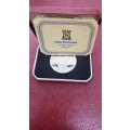 The Queen`s Silver Jubilee Appeal Silver Proof Crown