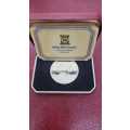The Queen`s Silver Jubilee Appeal Silver Proof Crown