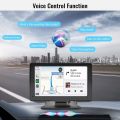 Portable Apple Carplay Screen Android Auto Wireless Car Stereo 7 Inch
