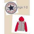 Original convese kiddies Hoodies Age 1-2 and 2-3, Market Value R499.00