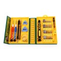 Precision telecommunication tool set - 38 in 1 - Spring loaded bits tray - Magnetic - Nice quality