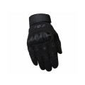 Gloves Outdoor with knuckle guard - Black - Small