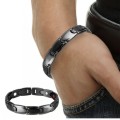 Bracelet - Magnetic - Unisex - 316L Stainless Steel - Health Care - With link remover - Silver