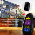 Home Weather Station-Outdoor/Indoor Temperature/Humidity Display,Time, Day, Alarm