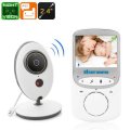 Baby Video Monitor - Two Way Audio, 2.4 Inch Display, Room Temperature Monitor, Night Vision
