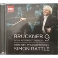 Bruckner: Symphony No. 9 (with completed finale, Rattle, BPO)