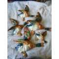Beswick Flying Ducks Wall Plaques - Set of 5