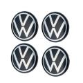 56mm VW Centre Cap (New Style Logo) - (Set of 4) Part No : 6C0 601 171