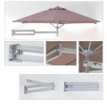 Umbrella - Wallmounted Easysoll umbrella in Taupe