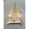Silver Plated Egg Cup Set