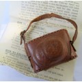 RARE MINIATURE SPY CAMERA COMPLETE WITH LEATHER HOLDER & LENSE + INSTRUCTIONS~VALUE US$300
